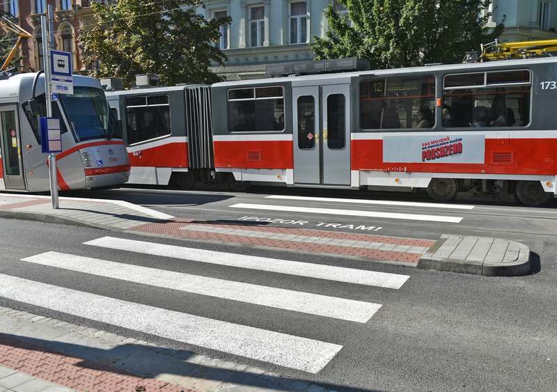 Brno accessible crossing